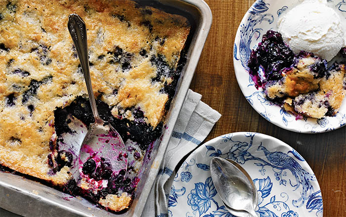 cooking light global kitchen_blueberry cobbler recipe