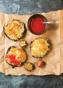 mushroom pizzas