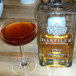 Veaux Carre cocktail with Bastille Whisky