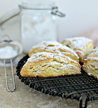 Lemon-Ginger Scones · Faith Middleton's Food Schmooze
