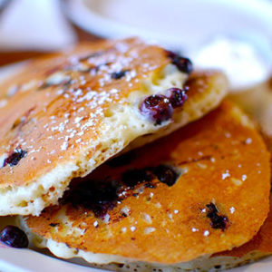 blueberry pancakes