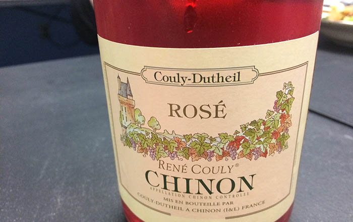 Couly-Dutheil rose wine