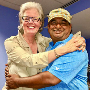 Faith Middleton and Prasad Chirnomula