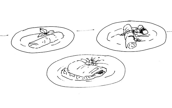 John E. Finn's Chocolate Soufflé Omelet · Faith Middleton's Food Schmooze