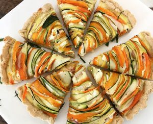 Zucchini Carrot Tart