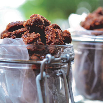 Roasted Sugar Pecans · Faith Middleton's Food Schmooze