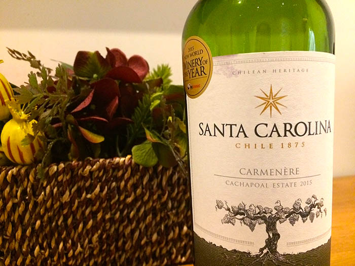 Santa Carolina Carménère red wine