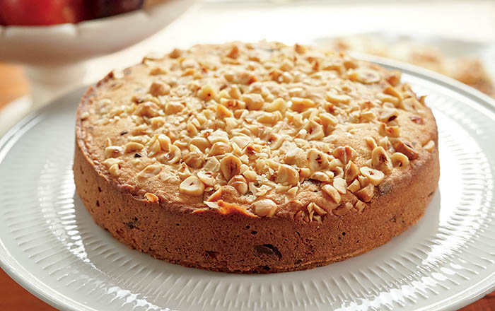 Lidia Bastianich Almond Torte with Chocolate Chips recipe