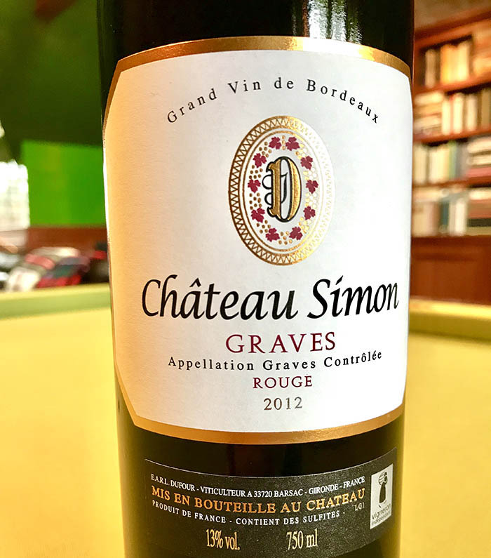 Chateau Simon Graves Bordeaux Blend