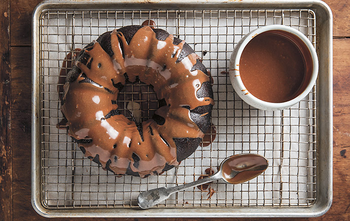 Chocolate Beet Cake with Chocolate-Orange Glaze recipe by Matt Jennings_Photo by © 2016 Galdones Photography