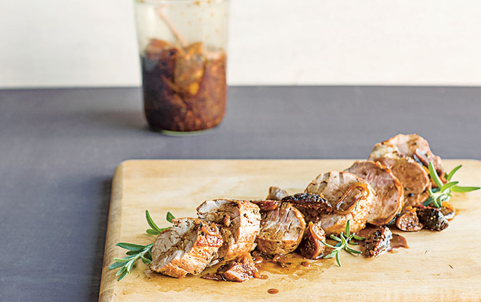 Secret Sauces_Fig and Balsamic Agrodulce_Pork Tenderloin_recipe