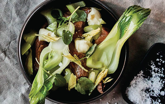 The Hygge Life_Braised Lamb Shanks with Bok Choy recipe_© 2017 by Peter Frank Edwards
