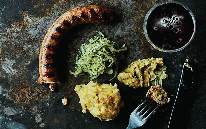 The Hygge Life_Bratwurst with Sauerkraut recipe_© 2017 by Peter Frank Edwards