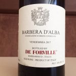 Barbera d Alba_De Forville_Barbaresco_red Wine