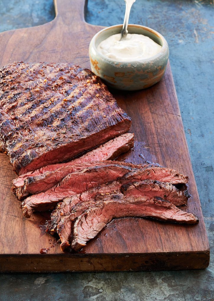 Monday Night Flank Steak recipe from Weber’s Ultimate Grilling © 2019 by Jamie Purviance. Photography © 2019 by Ray Kachatorian. Reproduced by permission of Houghton Mifflin Harcourt. All rights reserved
