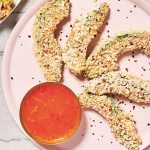 Panko-Crusted Avo Wedges recipe_AVOCADERIA: AVOCADO RECIPES FOR A HEALTHIER, HAPPIER LIFE © 2018 Alessandro Biggi, Francesco Brachetti and Alberto Gramigni. Reproduced by permission of Houghton Mifflin Harcourt. All rights reserved. Photography © Henry Hargreaves.